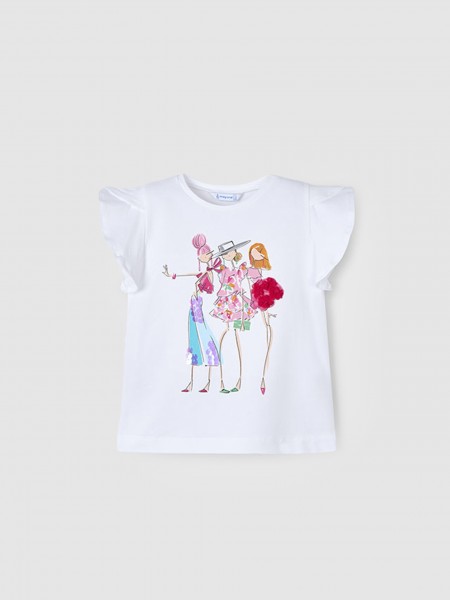 Camiseta Ni�a Mayoral