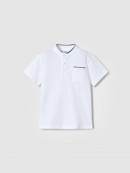 Polo Nio Blanco Mayoral