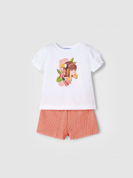 Conjuntos Menina Conj. Short Fantasia Mayoral