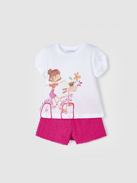 Conjuntos Menina Conj. Short Fantasia Mayoral