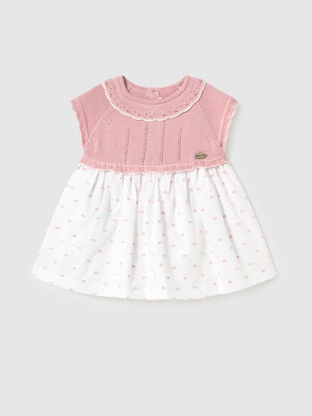 Dress Baby Girl Rose Mayoral