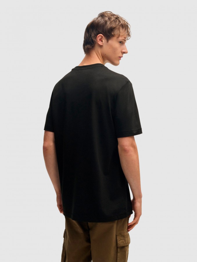 T-Shirt Man Boss Orange