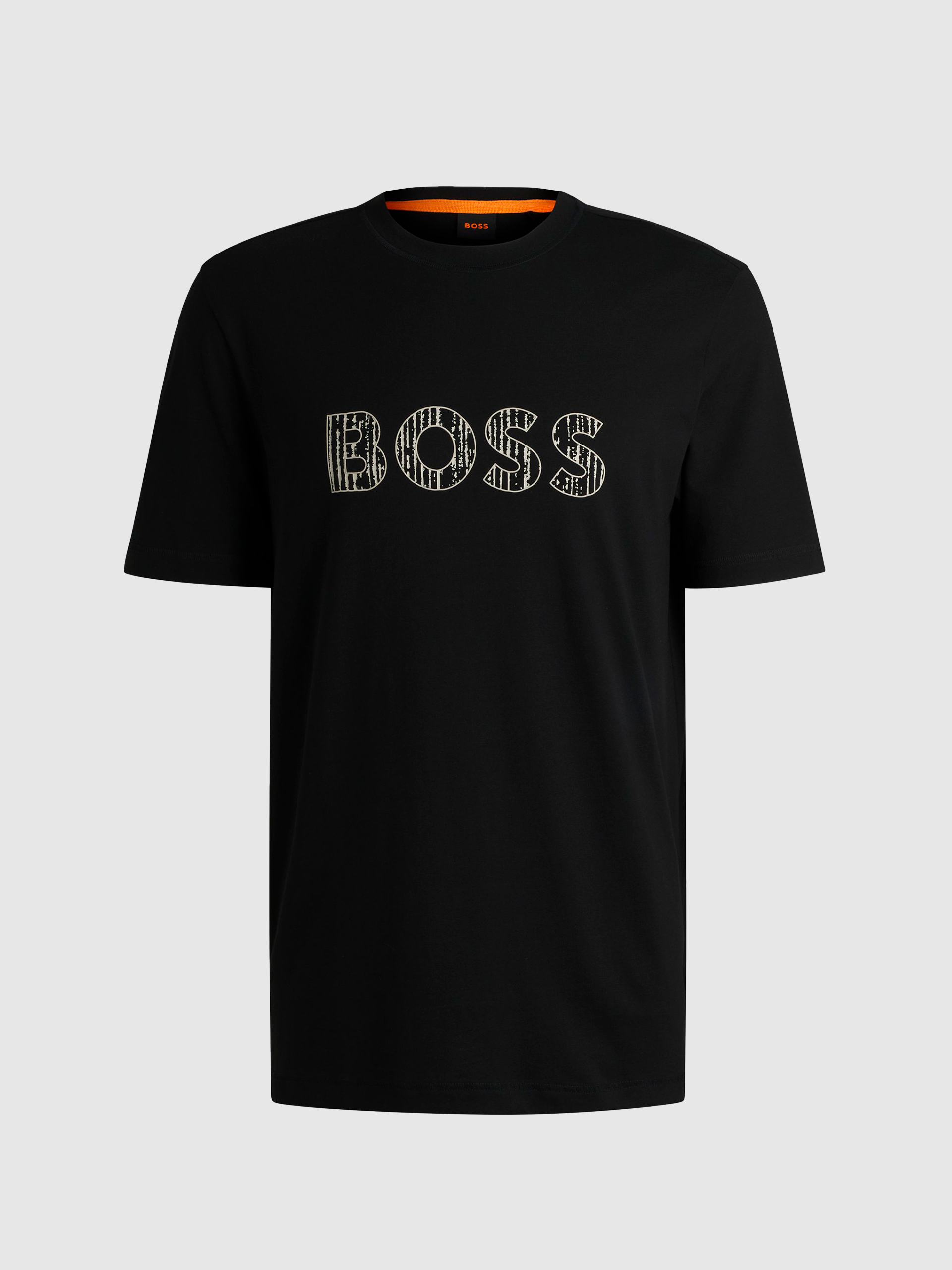 T-Shirt Man Boss Orange