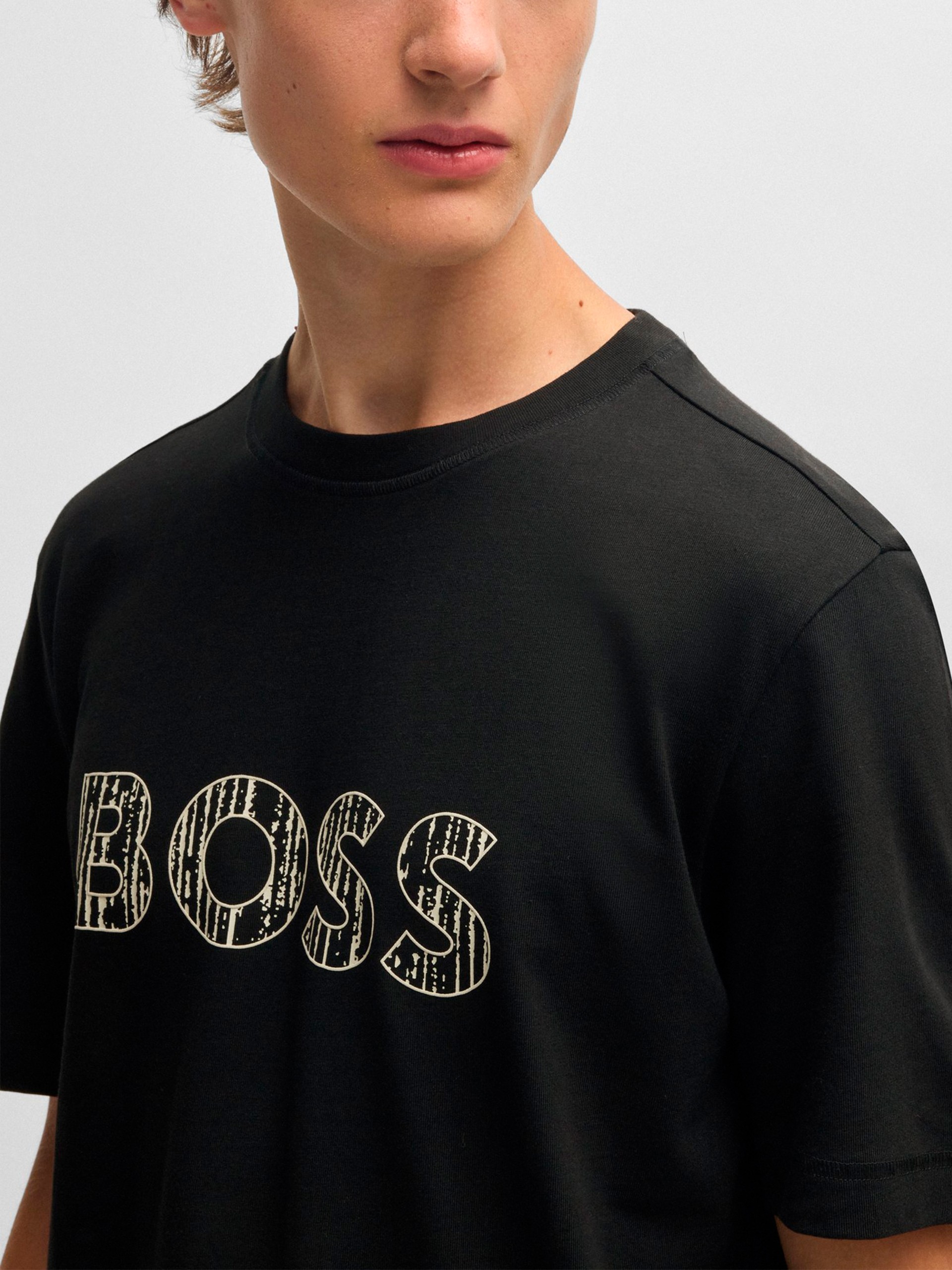 T-Shirt Man Boss Orange