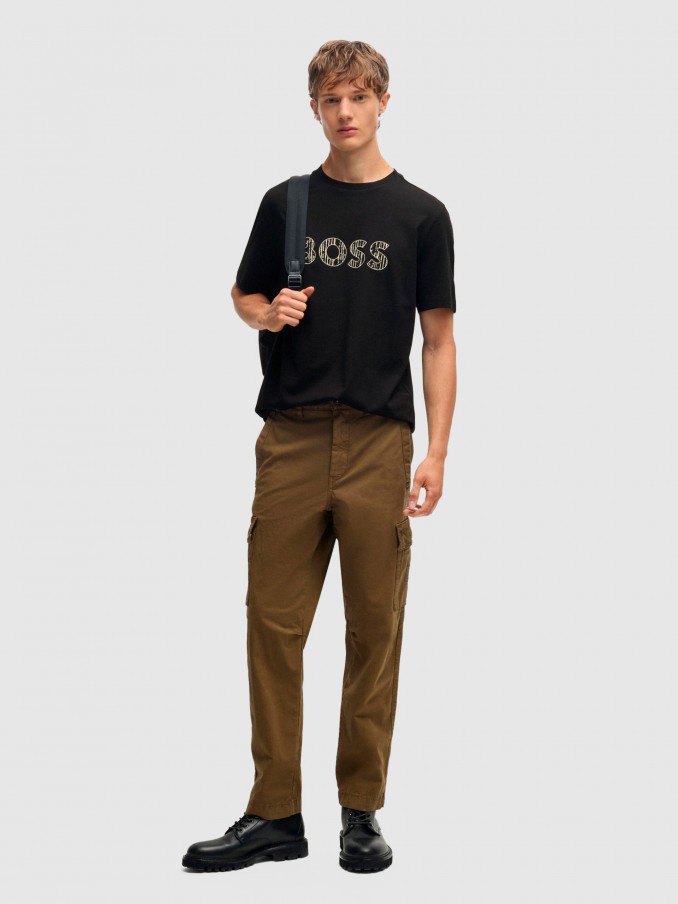 T-Shirt Man Boss Orange