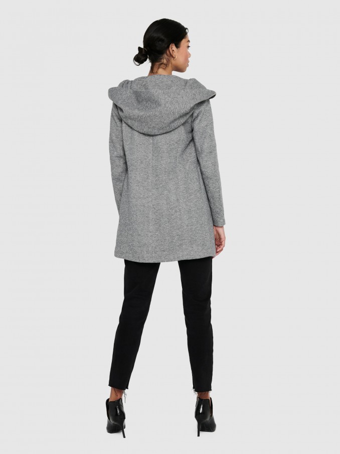 Chaqueta Mujer Gris Only