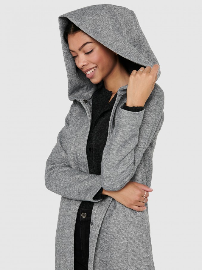 Chaqueta Mujer Gris Only