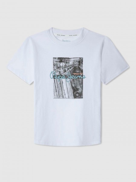 T-Shirt Menino Wilbert Pepe Jeans London Kids