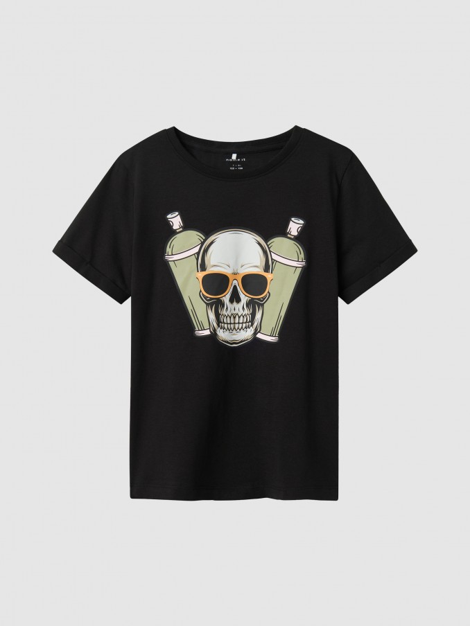T-Shirt Boy Black Name It