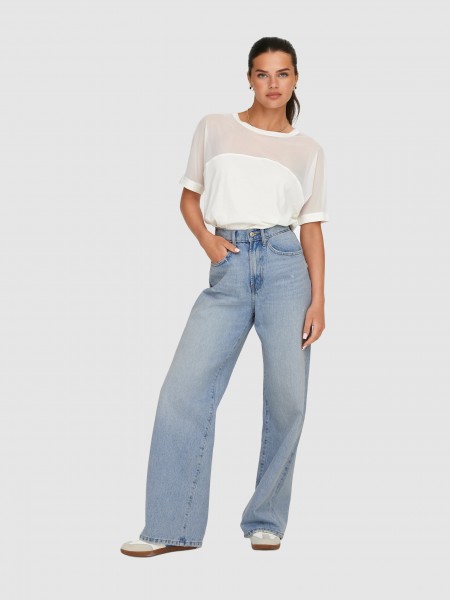 Pants Woman Light Jeans Only