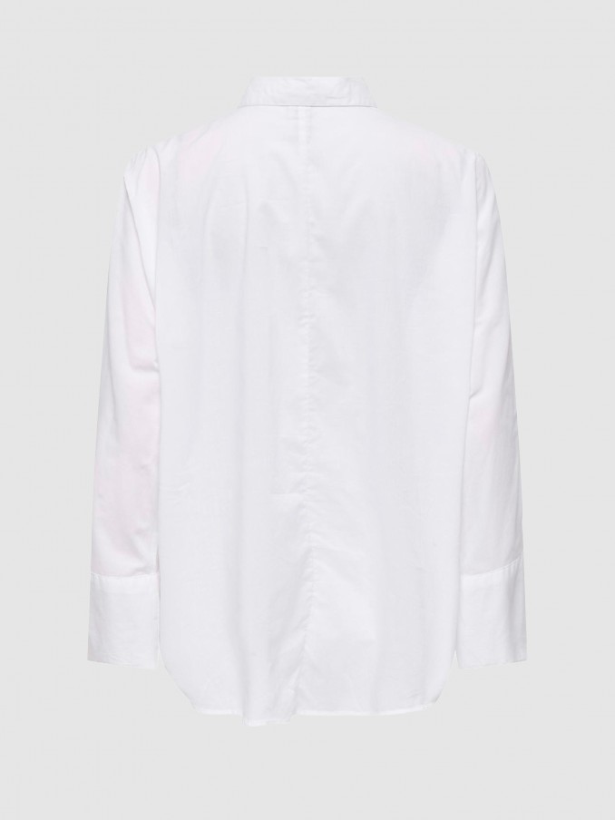 Camisa Mujer Blanco Only