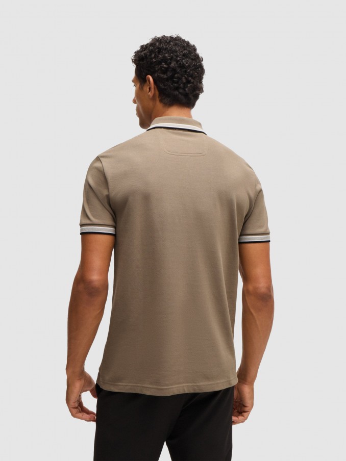 Polo Shirt Man Boss Green