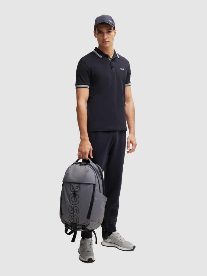 Polo Shirt Man Boss Green