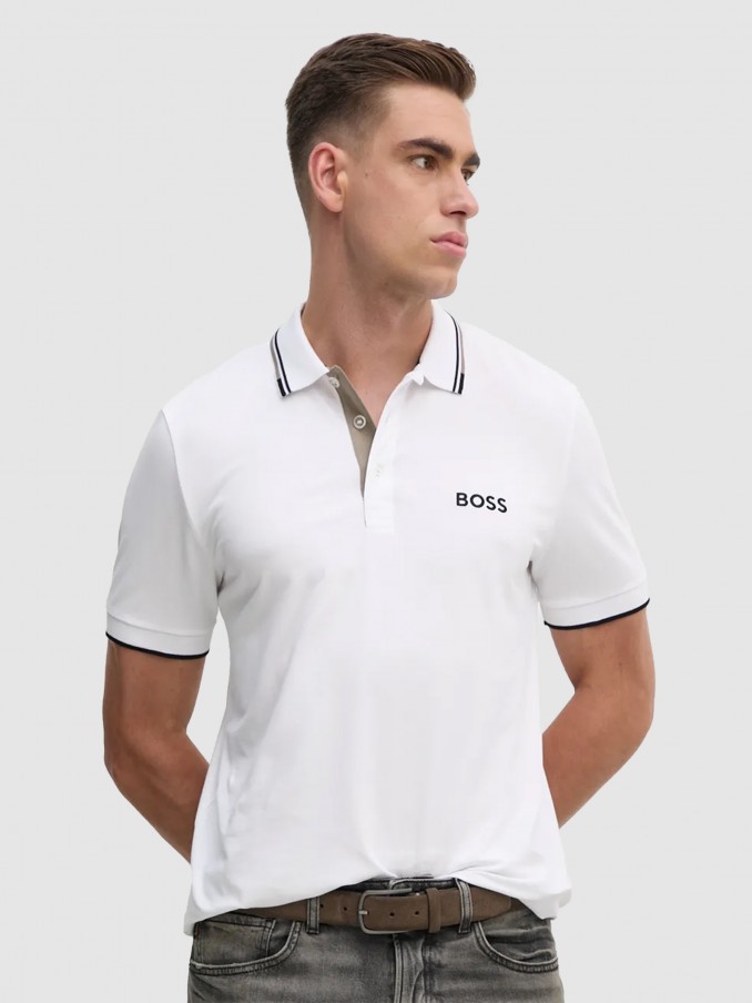 Polo Hombre Boss Green