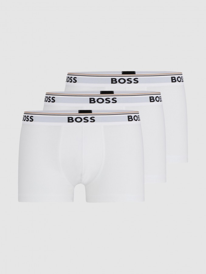 Calzoncillos Hombre Blanco Boss