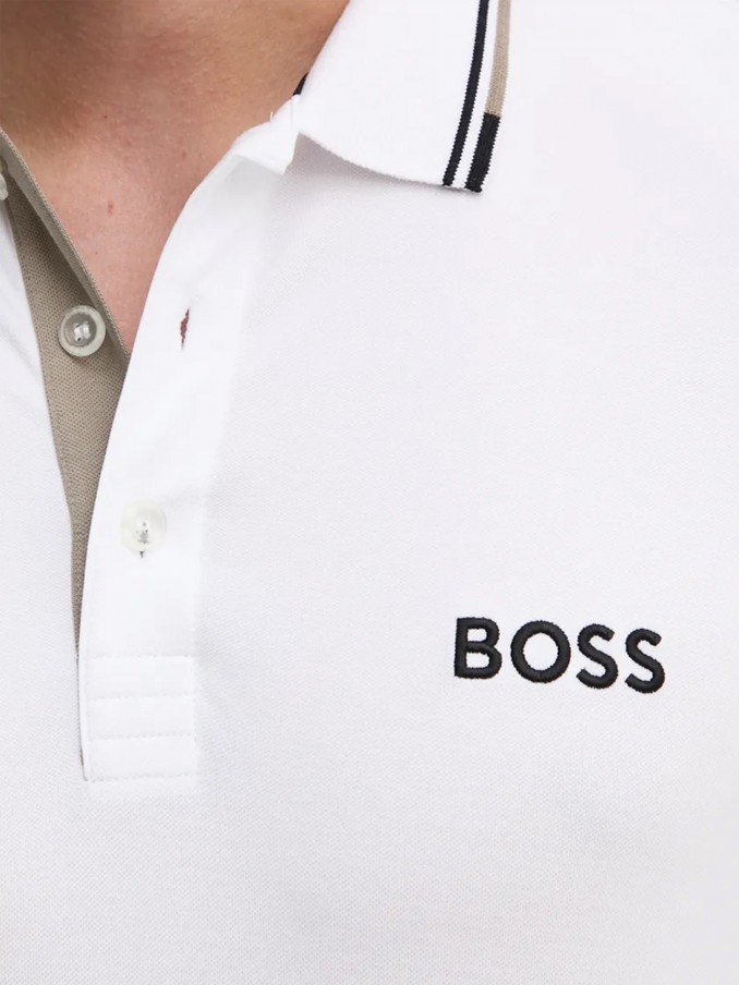 Polo Hombre Boss Green