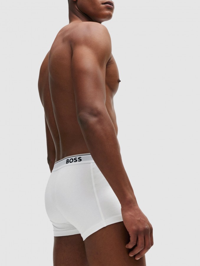 Calzoncillos Hombre Blanco Boss