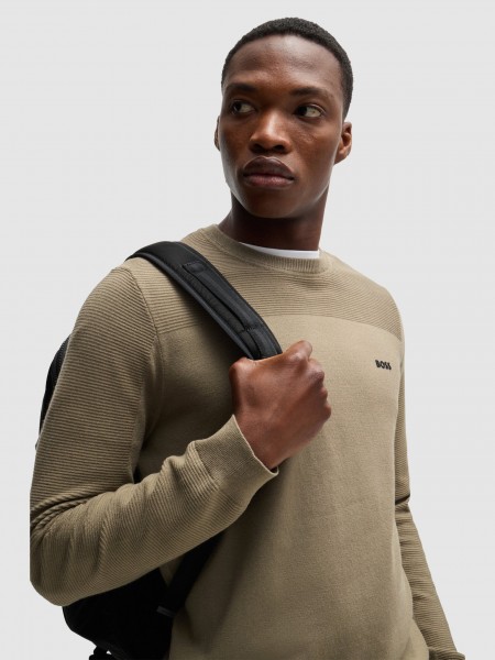 Sueter Hombre Boss Green