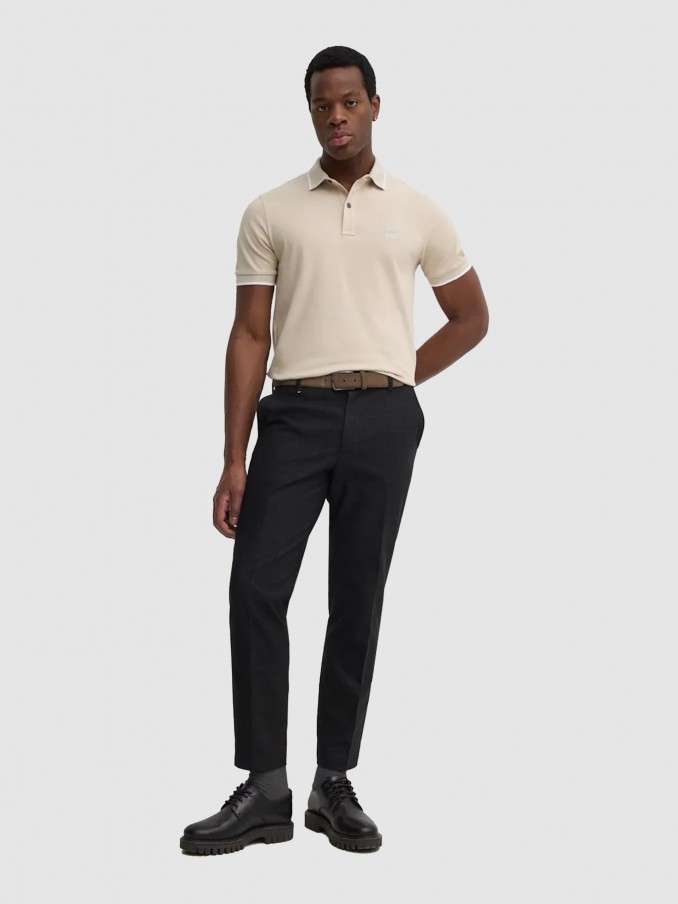 Polo Shirt Man Boss Orange