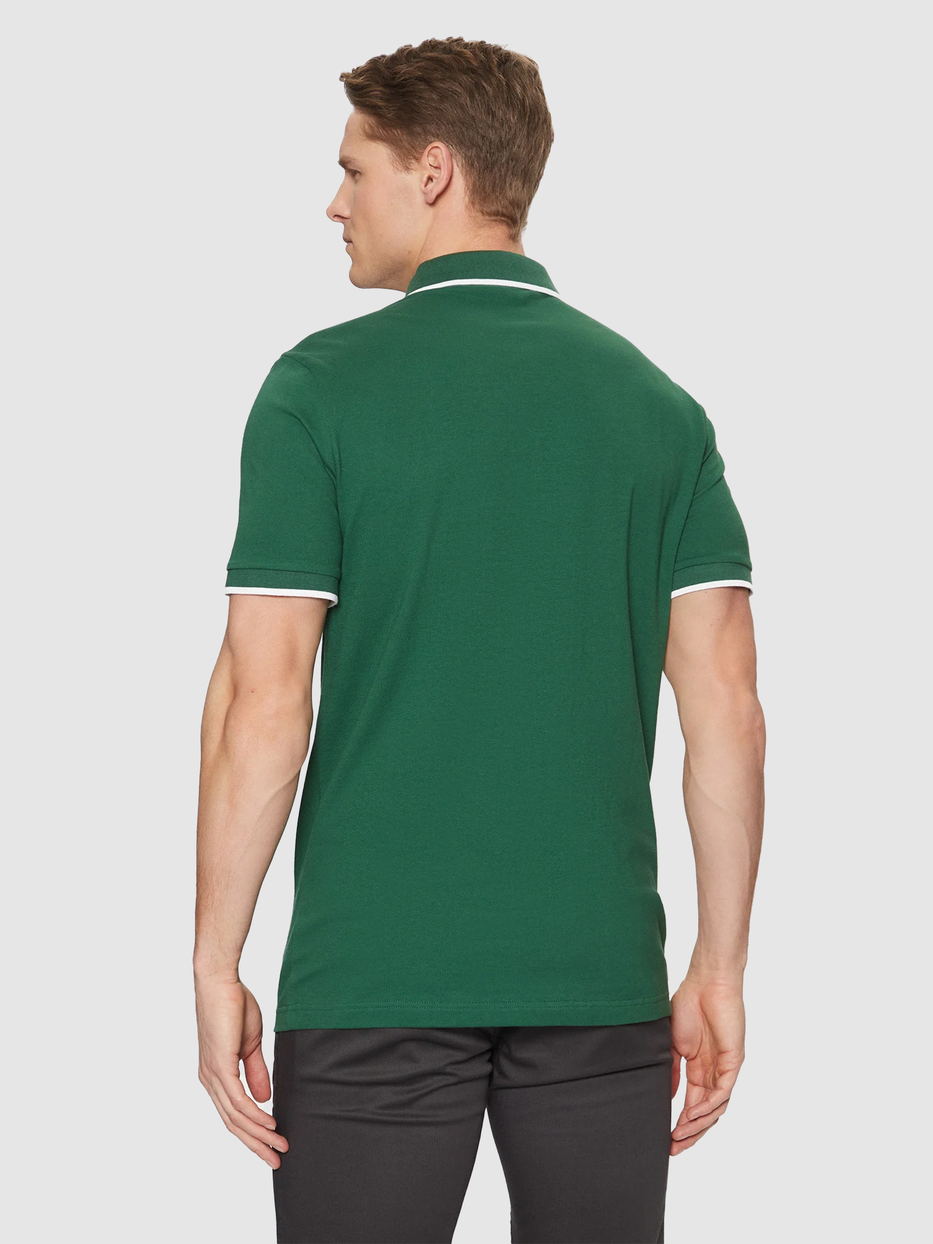 Polo Shirt Man Boss Orange