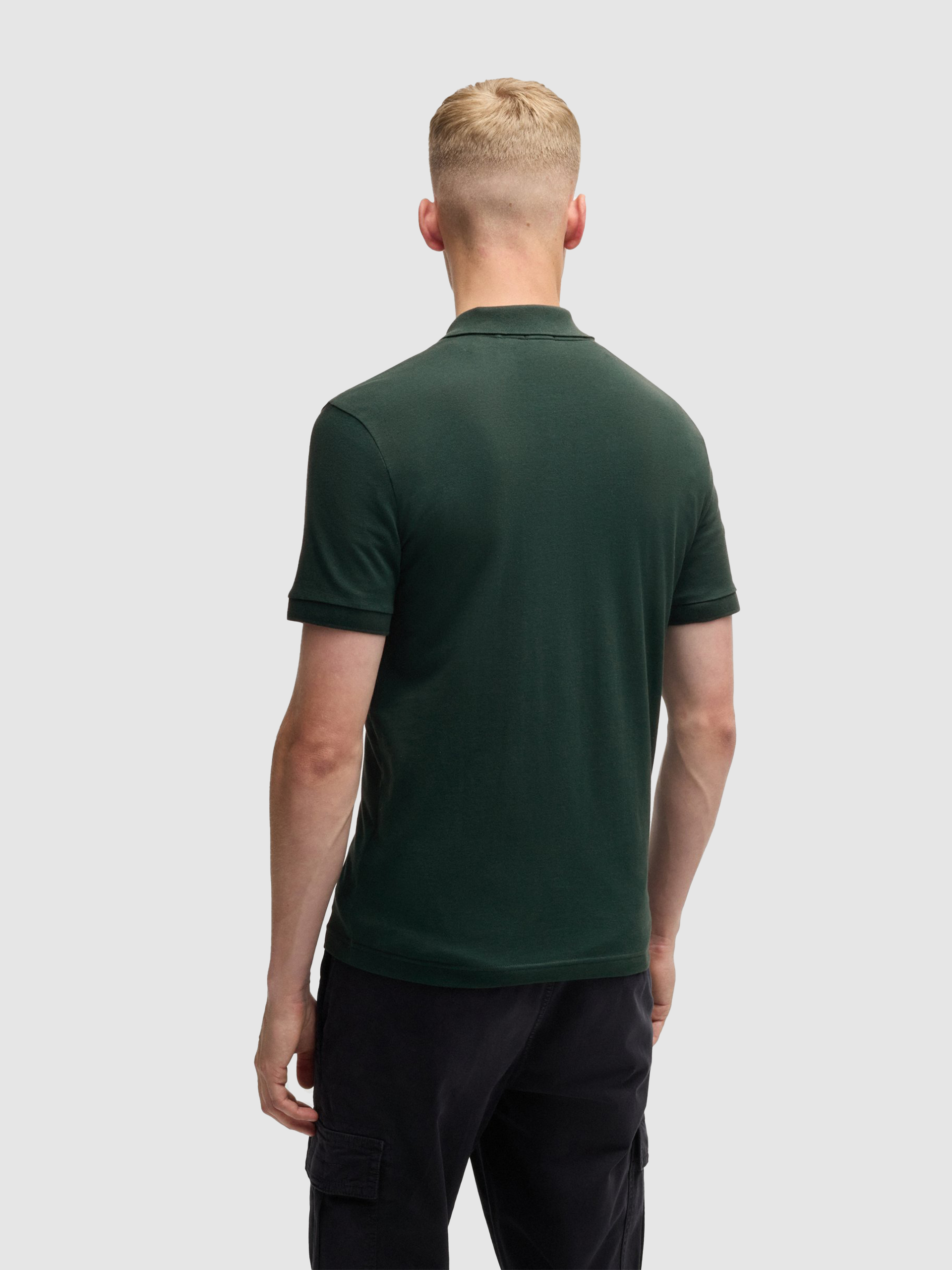 Polo Shirt Man Boss Orange