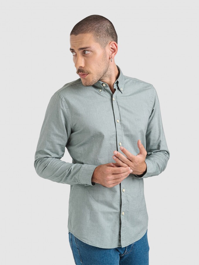 Camisa Hombre Boss Orange