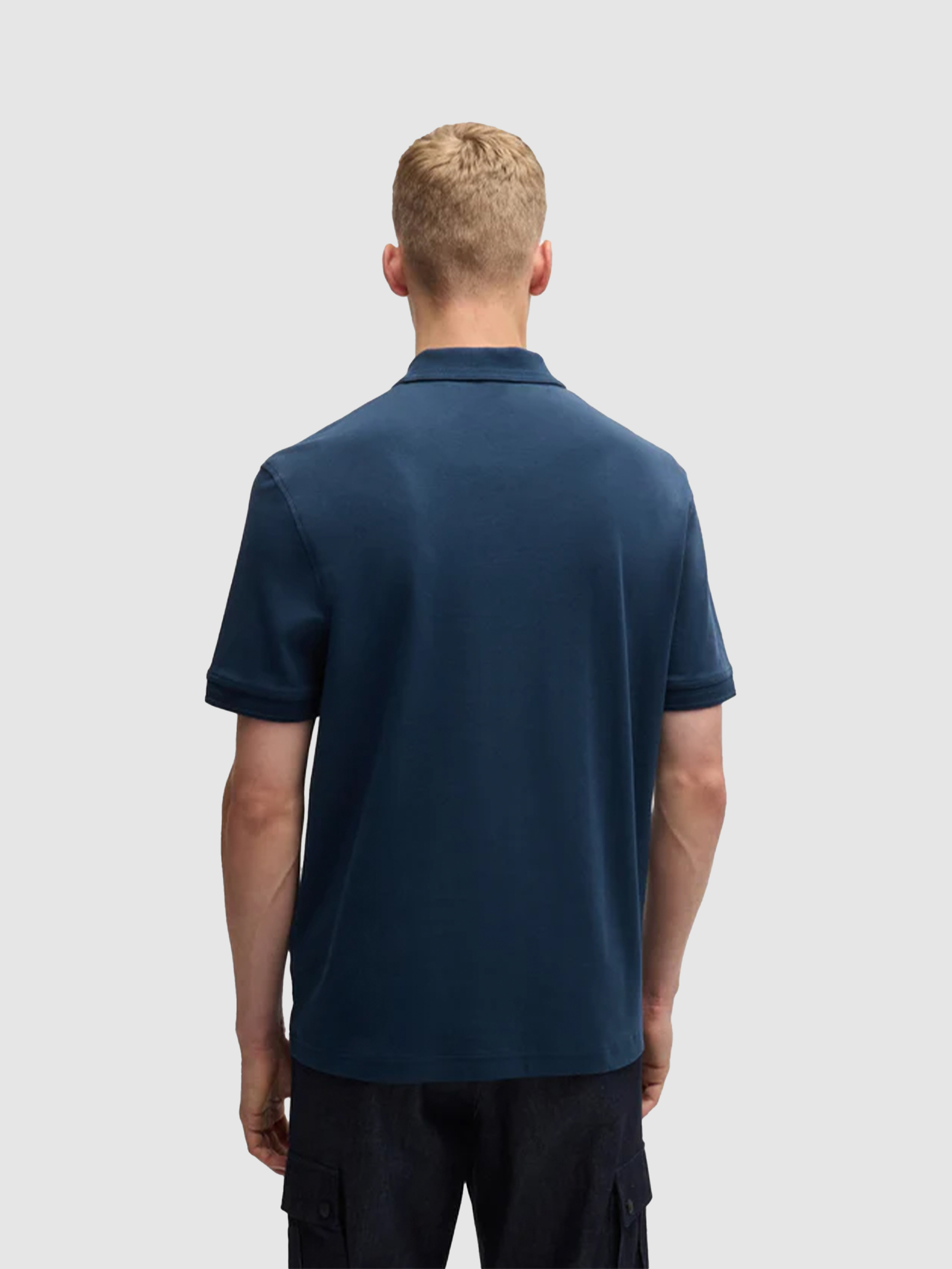 Polo Shirt Man Boss Orange