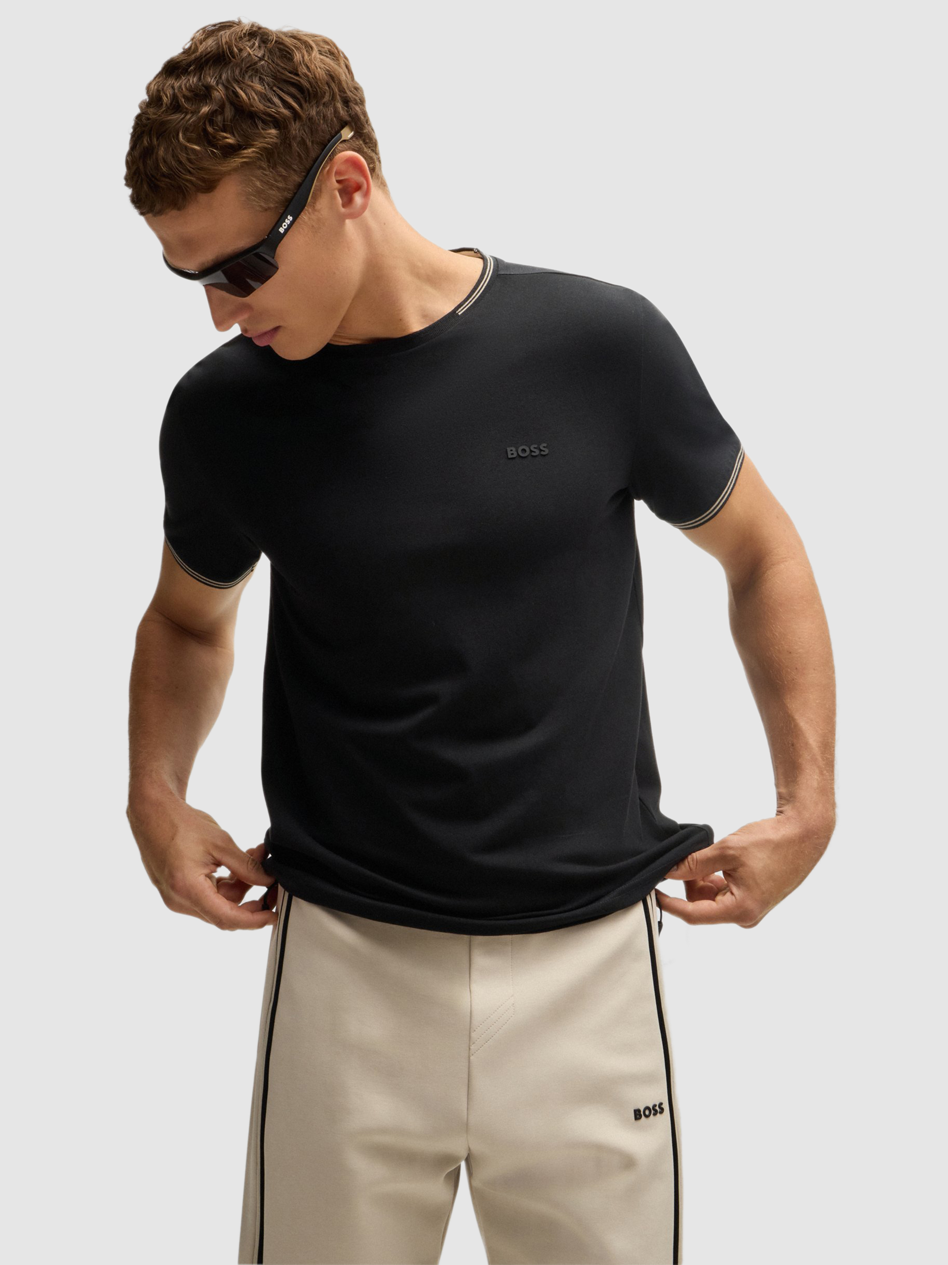 Camiseta Hombre Boss Green