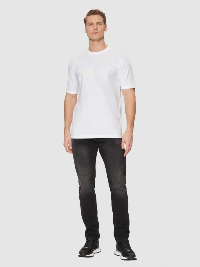 T-Shirt Man Boss Green