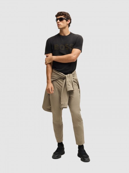 Camiseta Hombre Boss Green