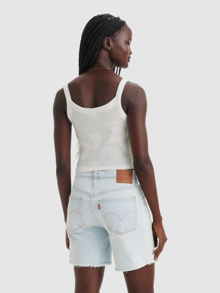 Tops Mulher The Perfect Tee Blacks Levis