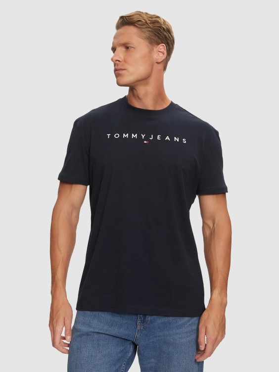 Camiseta Hombre Tommy Jeans Azul marino Mellmak