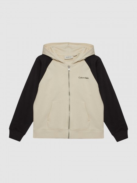 Jacket Boy Beige Calvin Klein