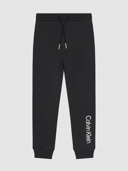 Calca Menino Inst.Logo Regular Jogger Calvin Klein