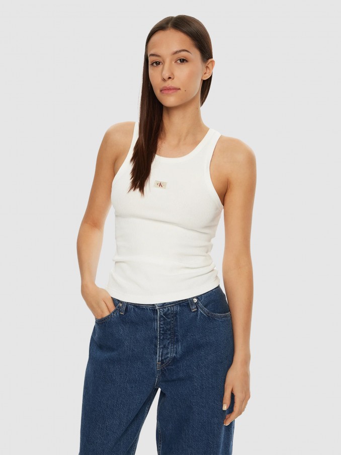 Shirt Woman White Calvin Klein
