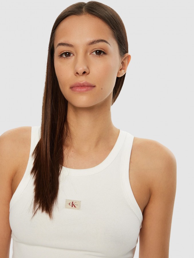 Shirt Woman White Calvin Klein
