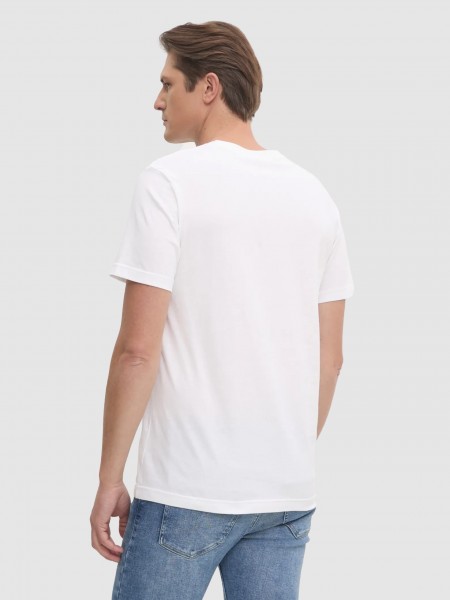 T-Shirt Homem Minimal Logo Tee Calvin Klein