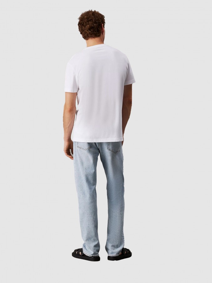 T-Shirt Man White Calvin Klein