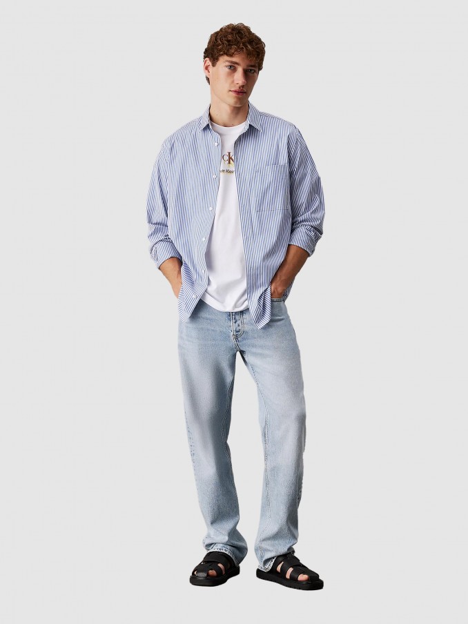 T-Shirt Man White Calvin Klein
