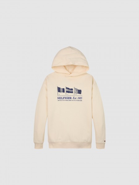 Camisola/sweater Menino Waving Flag Hoodie Tommy Hilfiger- Kids