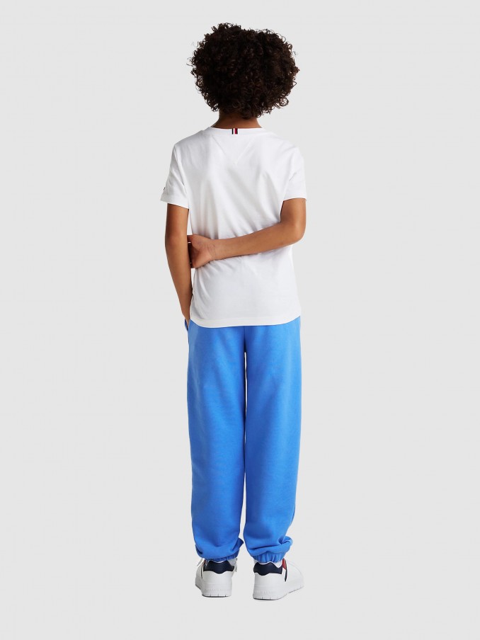 T-Shirt Menino Monotype 1985 Reg Tee Ss Tommy Hilfiger- Kids
