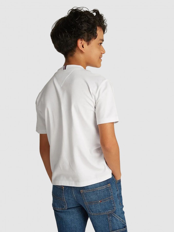 T-Shirt Menino Essential Tee Ss Tommy Hilfiger- Kids