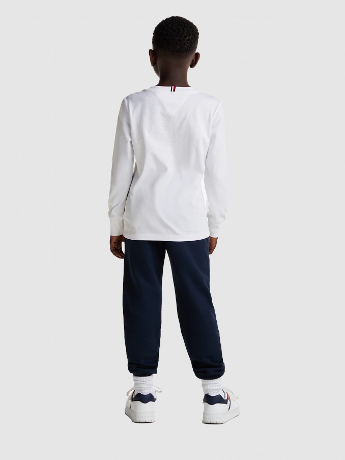 Sueter Niño Blanco Tommy Jeans Kids