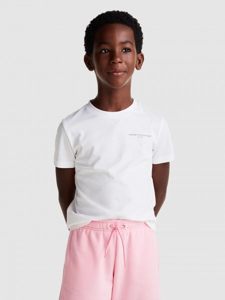 Camiseta Nio Blanco Tommy Jeans Kids