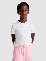 Menino U Mini Corp Logo Tee Ss Tommy Hilfiger- Kids Menino U Mini Corp Logo Tee Ss Tommy Hilfiger- Kids