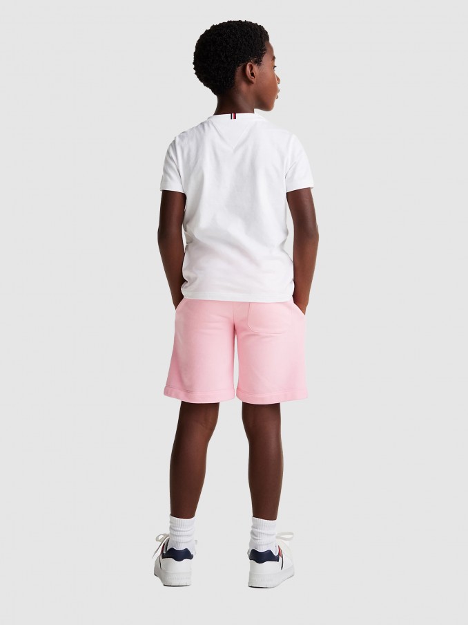 Menino U Mini Corp Logo Tee Ss Tommy Hilfiger- Kids