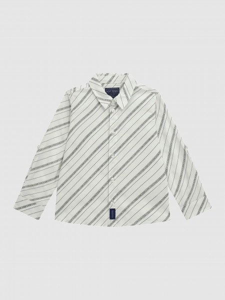Shirt Boy White Guess