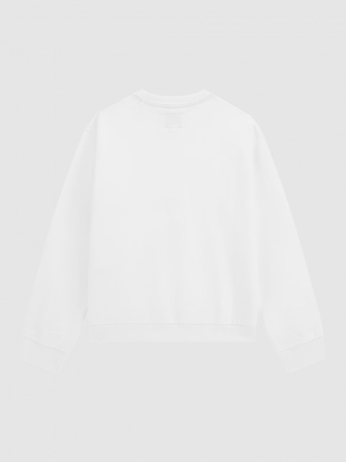 Jersey Niño Blanco Guess