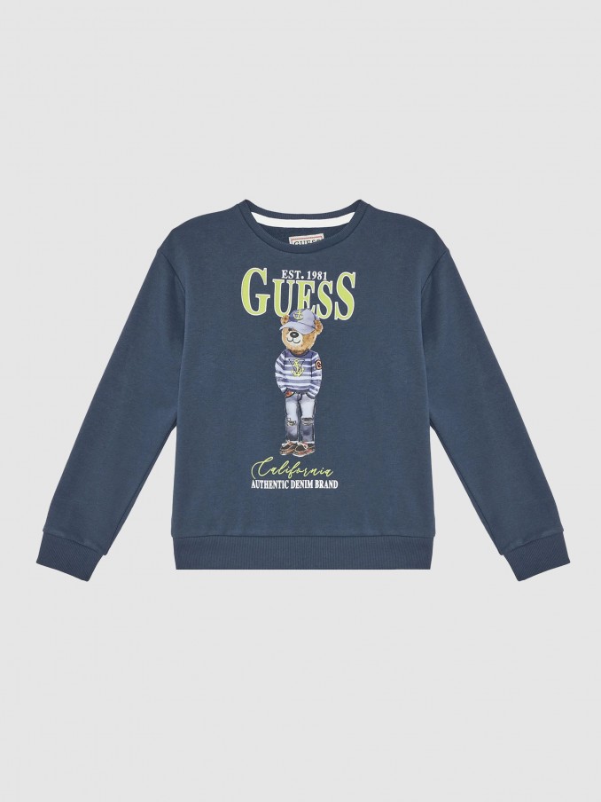 Jersey Niño Azul Guess