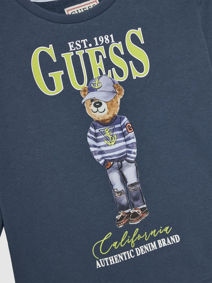 Jersey Niño Azul Guess